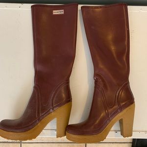 Hunter rain boots
